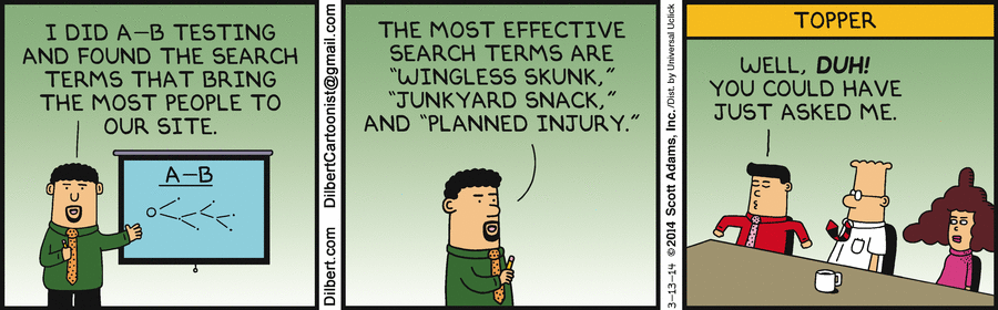 Dilbert Cartoon